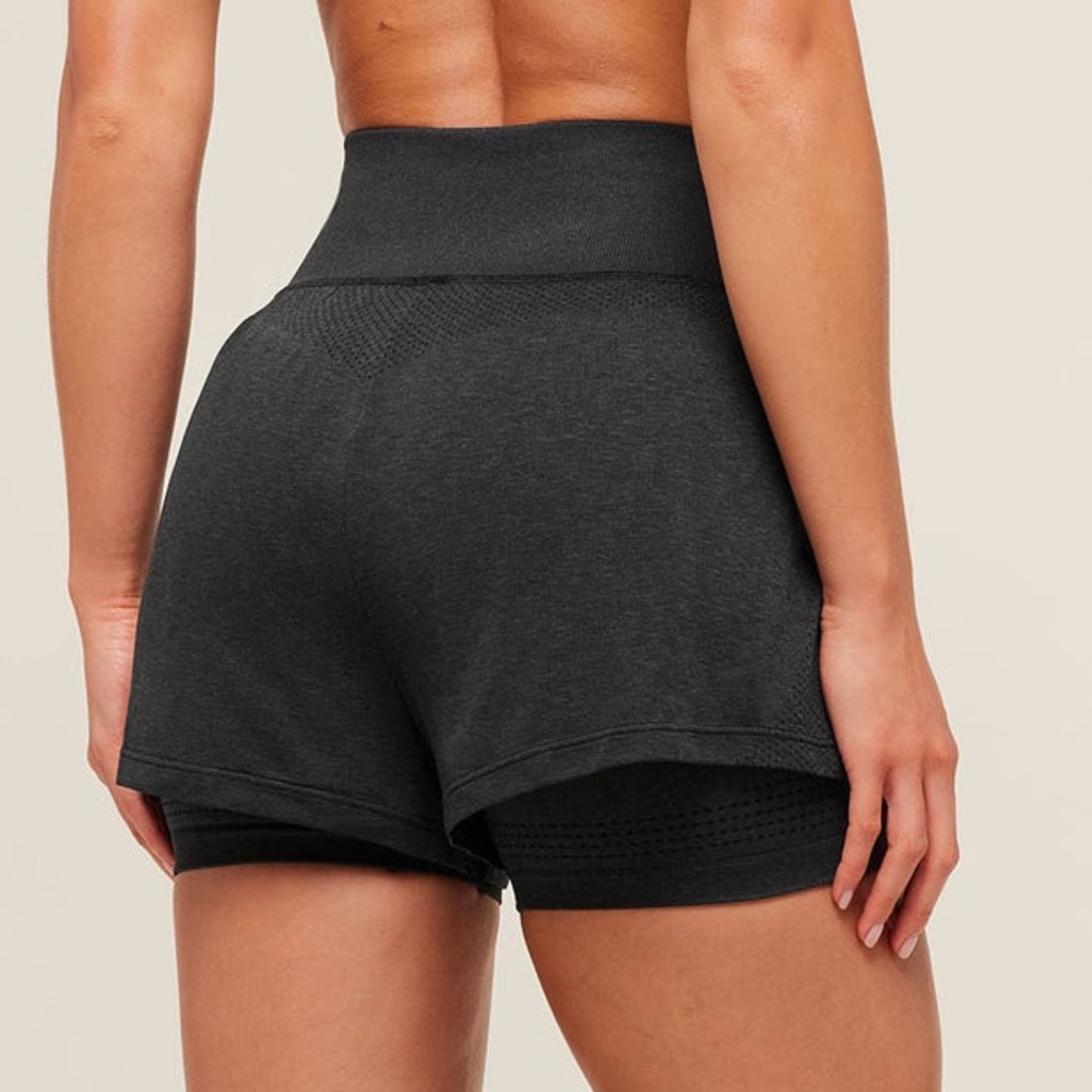 GYMSHARK VITAL 2-IN-1 SHORT Breathable & sweat-wicking Waist-snatching Waistband - Picture 6 of 13
